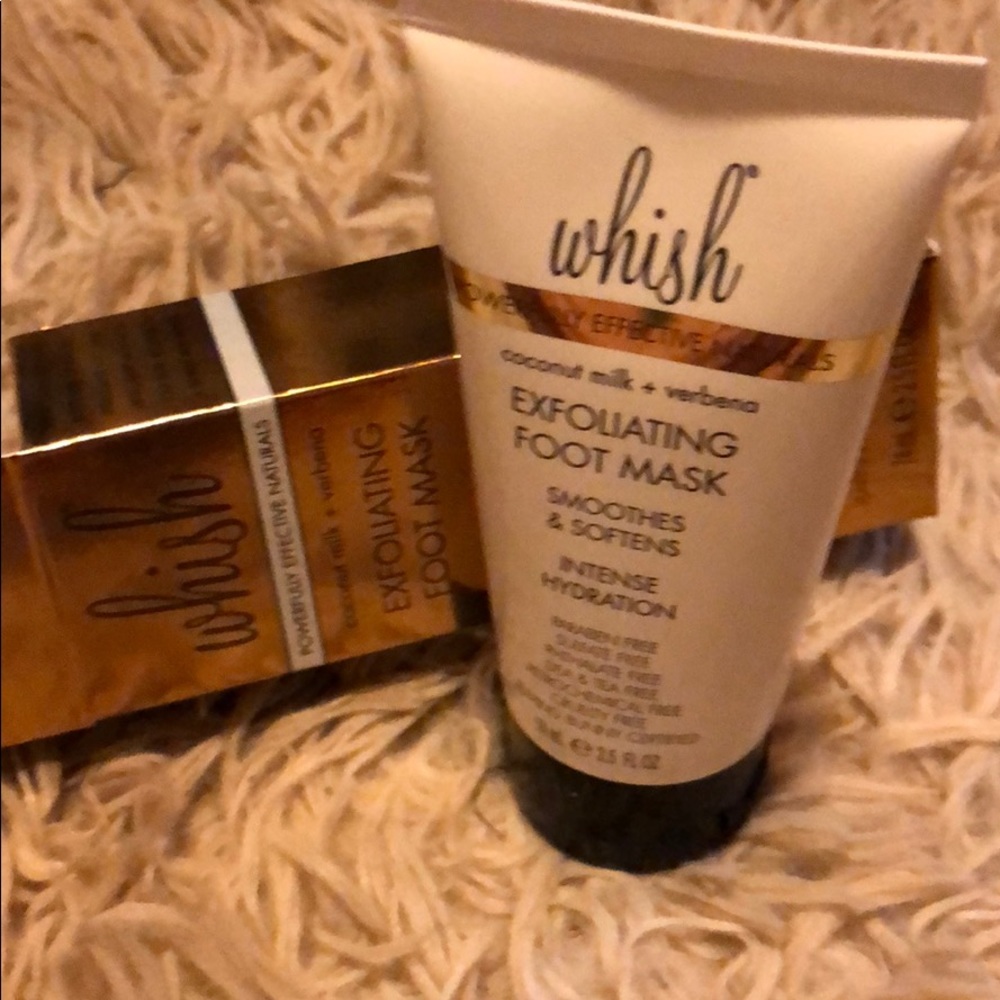 📢📢NIB Whish exfoliating foot mask